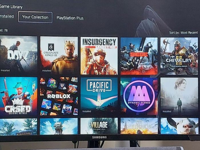 PS5 + loads of games