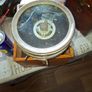Antique Pigeon Racing Timer Clock 1910-1940. Housed Dovetail-Jointed Oak Case, Postage Available or Collection Image 2