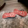 Sketchers size 3, leather  navy blue Image 3