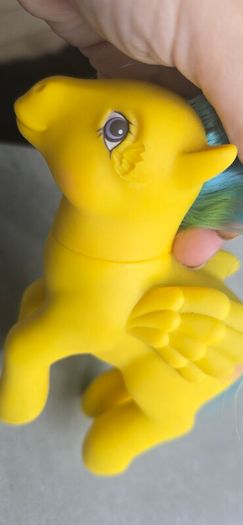 Tall Tails Tales Giraffe Happy Tails Ponies HTF MLP G1 My Little Pony