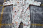 3-6m, Next Soft Fip Up Fleece Fairy Sleepsuit