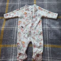 3-6m, Next Soft Fip Up Fleece Fairy Sleepsuit