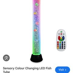 Sensory Colour Changing LED Fish Tube