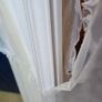 White primed door ,missing glass panel Image 5