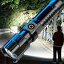 2pcs  ANYICE Rechargeable LED Flashlight  - Telescopic Zoom, Lithium Battery, Image 2