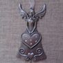 Suncatcher, Pewter angel suncatcher, Window ornament, Gift Image 3