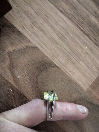 silver 925 ring and earrings