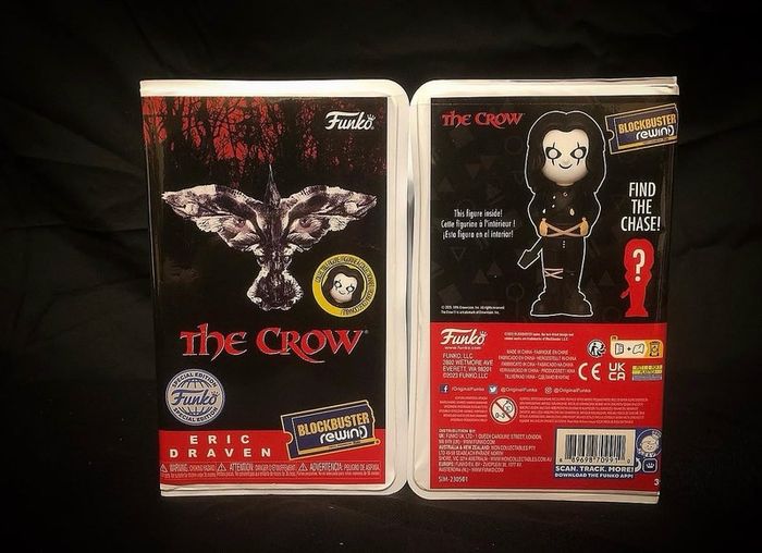 The Crow Blockbuster Funko Pops