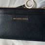 Michael Kors Black Card Holder with zip top Image 2