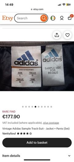 Y2K 90s Vintage Sample Sale Adidas  Zippy Mountain Hard Wear Hiking Cycling
