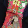 Cushions Pop Art Pair NEW  Flower Power Image 9