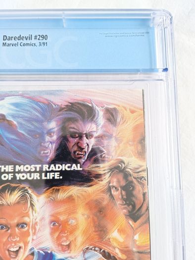 Daredevil Bullseye Issue 290 CBCS / CGC 8.5 Certified Graded Comic Framed  DC Marvel