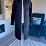 Black Long Coat from Inco Boutique. Size UK 8 / EU 36 Image 8