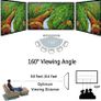 100 inch Projector Screen 16:9 HD Foldable for Home Theater Cinema Indoor Outdoor MULTIPLE SIZES AVAILABLE Image 5