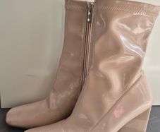 Chunky heel ankle boots
