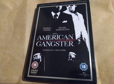 American Gangster Steelbook 2 disc Dvd
