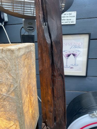 stunning driftwood lamp