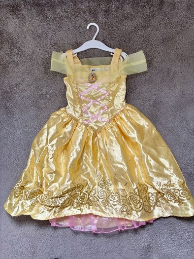 Disney princess dress Bell 5/6 years old 110/116cm