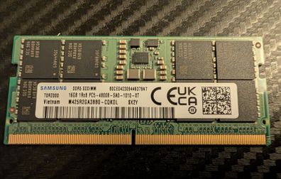 Samsung 16gb Ddr5 4800mhz So-dimm