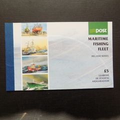 Ireland 1991.Maritime Fishing Fleet.Four Pane Stamp Booklet.MNH.