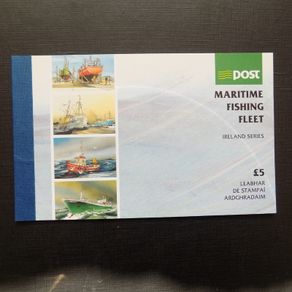 Ireland 1991.Maritime Fishing Fleet.Four Pane Stamp Booklet.MNH.