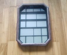 Hanging Mirrored Display Cabinet