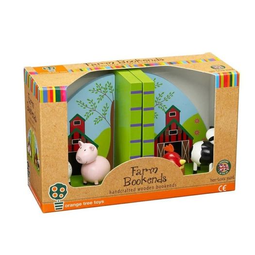 Farm Yard Bookends by Orange Tree Toys