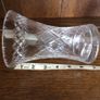 Cut Glass crystal 7 inch vase ( unidentified ) Image 5