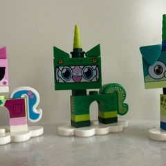 Lego Unikitty! Series 1 Shades Unikitty, Dinosaur Unikitty, Alien Puppycorn