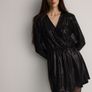 Sequin playsuit size xs black new Image 3