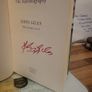 John Giles signed book Image 2