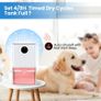 Dehumidifier for Home 22.5W  1800ML Electric Dehumidifiers 400ML/Day Auto Off 4/8H Timer Auto Defrost Ultra Quiet 7 Coloured LED Portable Dehumidifier for Drying Clothes Bedroom, Bathroom, Wardrobe, RV Image 4