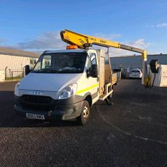 2013 iveco 50c versalift cherry picker