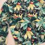Tropical Print Bomber Style Jacket Size 8 Image 2