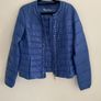 jacket white label brand premium brand size 12 royal blue with diamonte Image 9