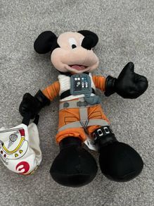 Disney Parks Star Wars X-Wing Pilot Mickey Mouse Plush