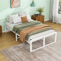 King Size Bed Frame,Metal Platform Bed Frame