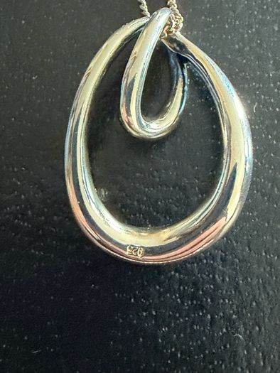 silver necklace