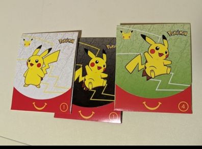 Pokemon McDonald's 25th Anniversary Packs