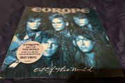 Europe red record vinyl LP