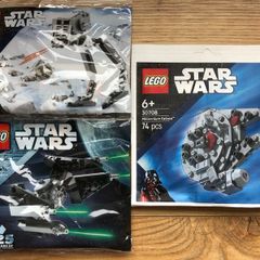 Lego Star Wars: Tie Interceptor, Falcon & AT-ST