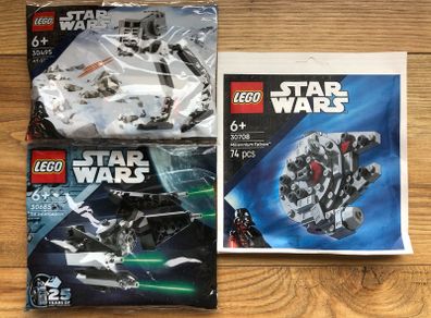 Lego Star Wars: Tie Interceptor, Falcon & AT-ST
