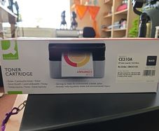 Brand New Q-Connect Toner Cartridge (Replaces HP CE310A / 126A Black)