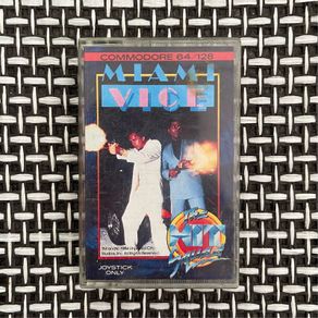 Miami Vice Commodore 64 128 Video Game