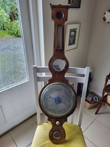 Banjo Barometer 1830's by Whitmore & Sons