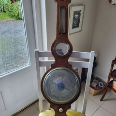 Banjo Barometer 1830's by Whitmore & Sons