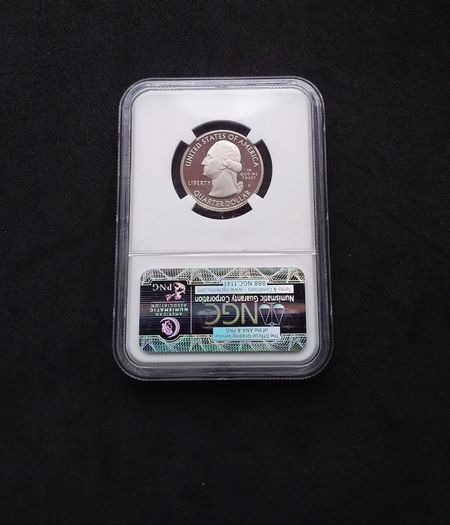 United States : Great Smoky Mountains " Early Releases " 2014 Quarter Dollar , PF 70