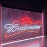Budweiser 2 colour Neon Light Image 2