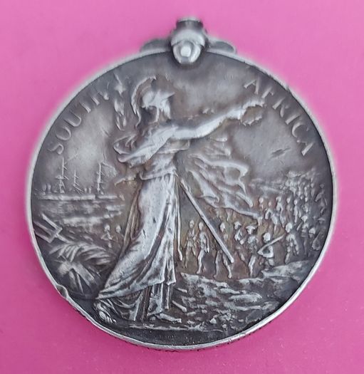 Anglo-Boer War K.S.A. Medal 1901- 1902 York Light Infantry