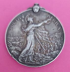 Anglo-Boer War K.S.A. Medal 1901- 1902 York Light Infantry